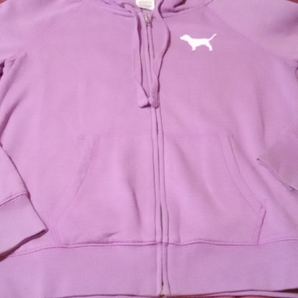 Victoria's Secret Pink Lavender Hoodie - Picture 5 of 8